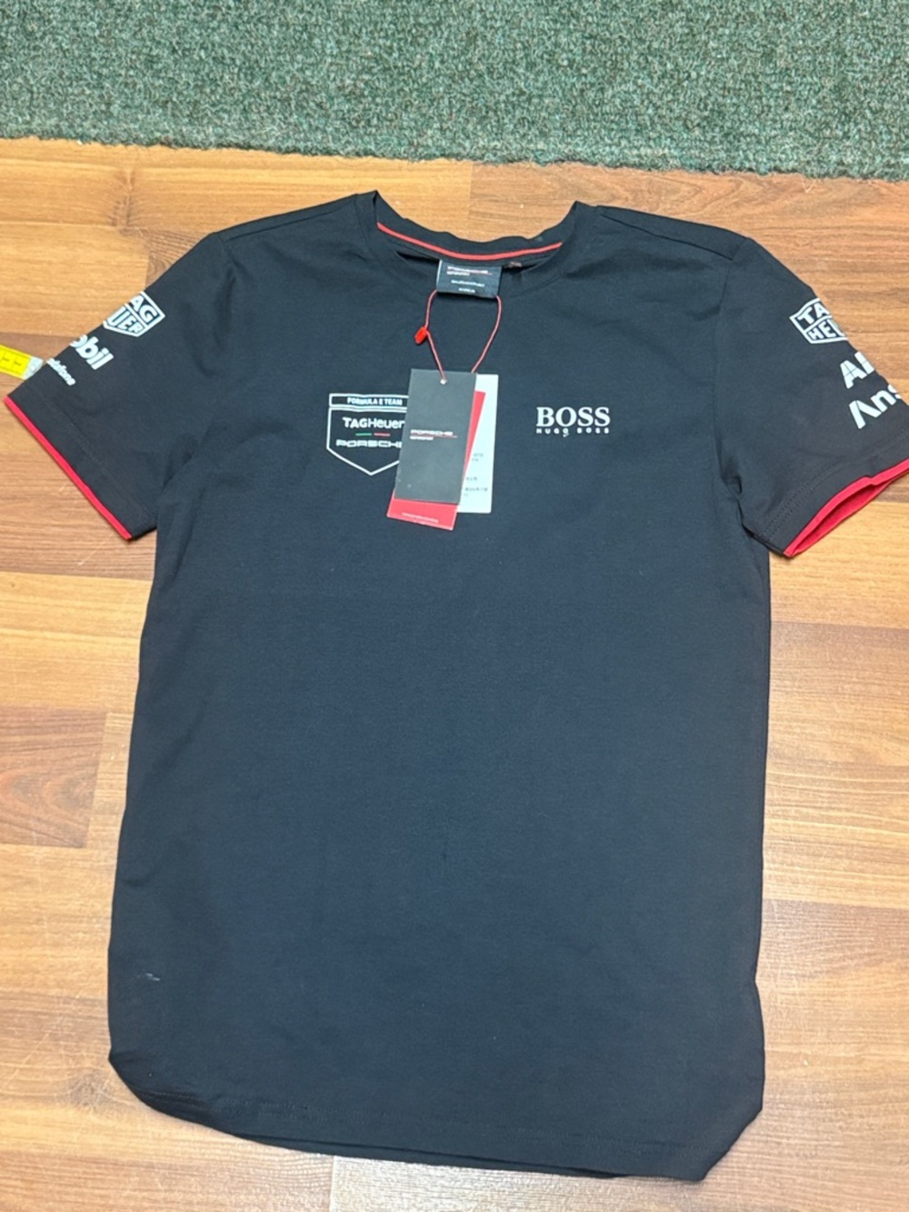 Porsche Motorsport Hugo Boss Tag Heuer Formula E Racing T-Shirt